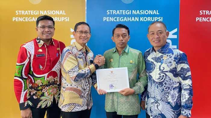 Soal Pencegahan Korupsi, Sidrap Diganjar Penghargaan oleh KPK RI  Kategori Daerah Terjaga