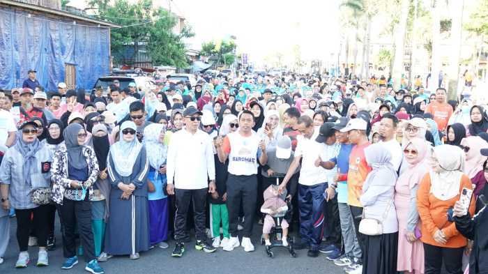 Bupati Jadikan CFD Sidrap Sebagai Ajang Silaturahmi, Berbaur Tanpa Sekat 