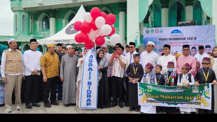 Karnaval Tahun Baru Islam di Sidrap, Bupati Gagas Jam Malam untuk Anak Sekolah 