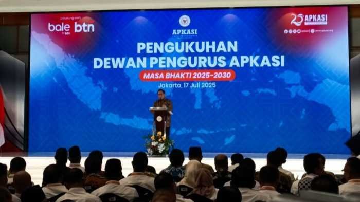 Pengurus Pusat Asosiasi Bupati Dilantik, Bupati Sidrap Masuk Jajaran Wakil Ketua