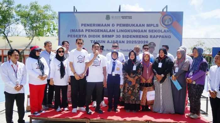 Tonggak Sejarah Baru Pendidikan di Sidrap, Sekolah Rakyat Resmi Terima Murid Baru 