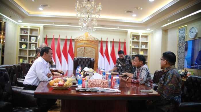 Program IP 300 Berhasil, Bupati Sidrap Temui Mentan Andi Amran, Undang Hadiri Panen Raya