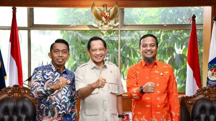 Bupati Sidrap Dampingi Gubernur Sulsel Konsultasi Pembangunan ke Tito Karnavian