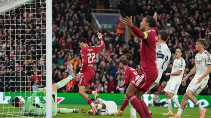 Liverpool Akhirnya Beri Kekalahan Pertama Real Madrid di Liga Champions