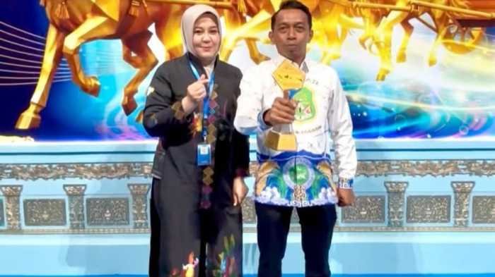 Di Hadapan Presiden, Sidrap Dianugerahi TP2DD Kabupaten Terbaik 2025 Kawasan Sulawesi