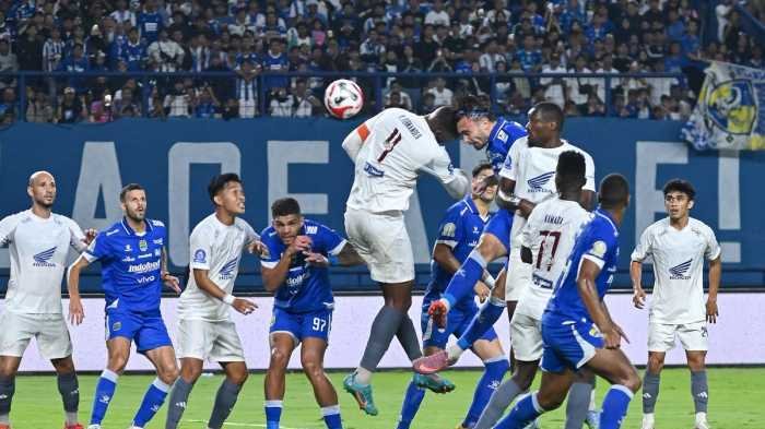 PSM Makassar Kalah Tipis di Kandang Persib Bandung