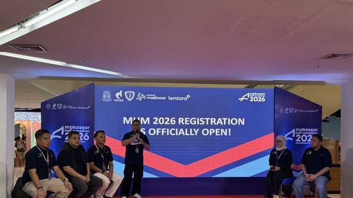 Makassar Half Marathon 2026 Resmi Diluncurkan, Targetkan 12.000 Pelari dan Hadirkan Triple Medals Challenge