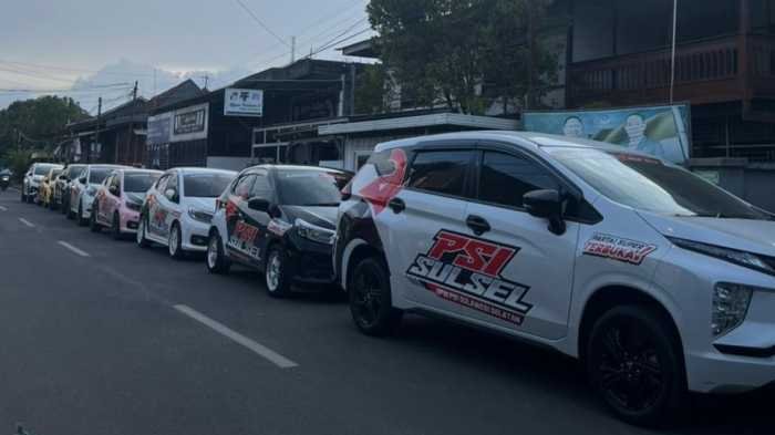 Branding Mobil Berlogo PSI Menyebar di Semua Daerah di Sulsel, Muammar Gandi: Ini Kepercayaan Rakyat