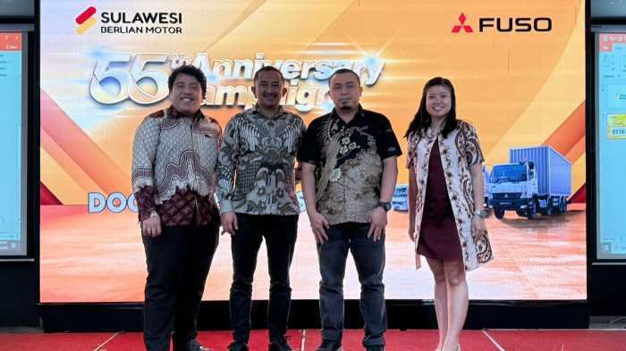 Rayakan HUT ke-55, Mitsubishi Fuso Hadirkan Promo hingga Bagi-bagi Hadiah untuk Pelanggan