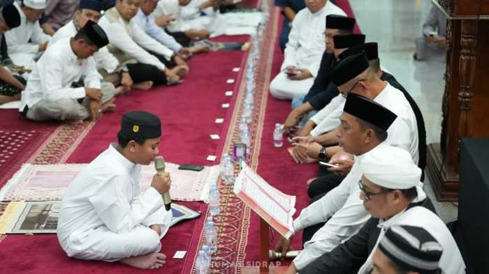 Bupati Sidrap Saksikan Uji Hafalan 700 Santri dari 189 Rumah Tahfidz