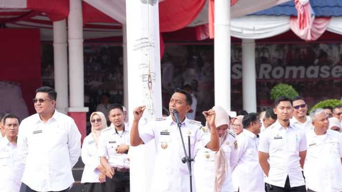 Hari Pertama Masuk Kerja, ASN Sidrap Apel Gabungan