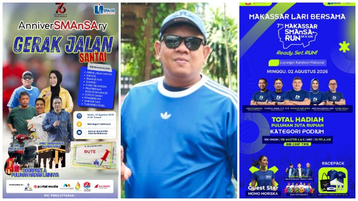 IKA SMANSA Semarakkan HUT ke-76, Gelar SMAnSA Run dan Gerak Jalan Santai
