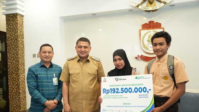 BPJS Apresiasi Wali Kota Makassar, 103 Ribu Pekerja Rentan Kini Terlindungi