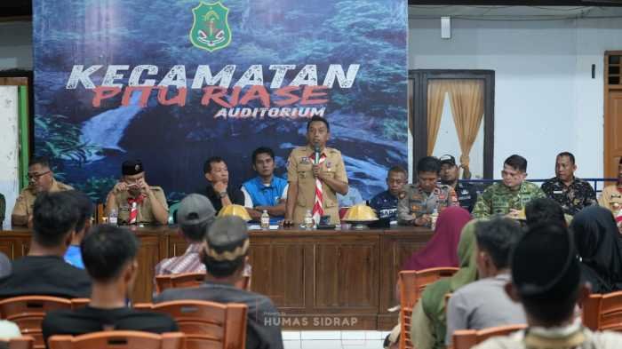 Bupati Syaharuddin Diskusi dengan Warga Batu, Kupas Pertanian dan Potensi Perkebunan